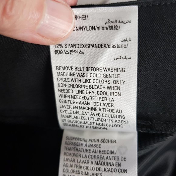 New Alfani Cropped Belted Wide Leg Pants - Picture 8 of 8